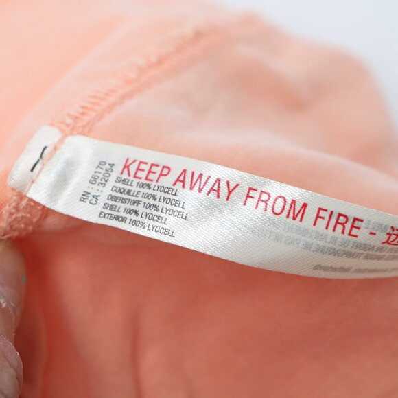 Free People Movement See You Sunday Shorts High Rise Elastic Waist Coral Orange - Picture 8 of 9